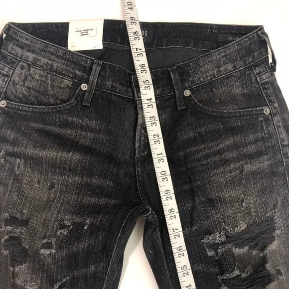 NWT AGOLDE Chloe Low Rise Slim Jeans - Picture 4 of 7